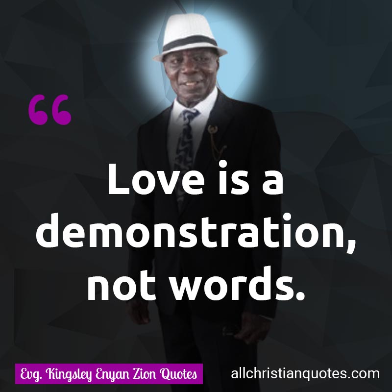 Famous & Popular Quote about Demonstration, Love, Words: "Love is a demonstration, not words."