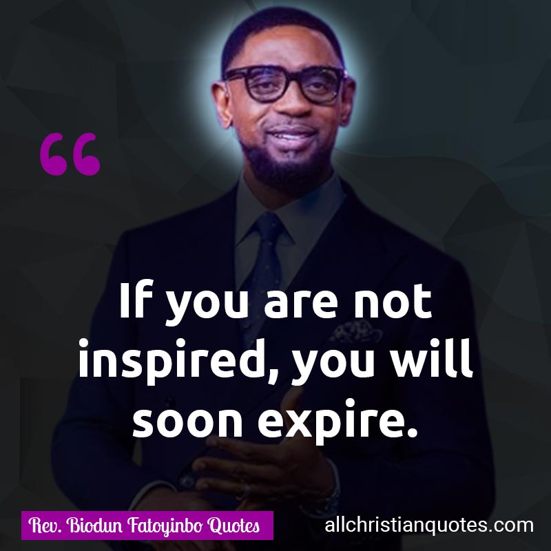 Famous & Popular Quote about Expire, Inspired, Not, Soon, You: "If you are not inspired, you will soon expire."