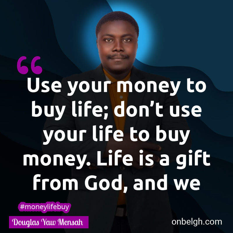 Famous & Popular Quote about Buy, Gift, God, Life, Money: "Use your money to buy life, don't use your life to buy money. Life is a gift from God, and we must cherish it."