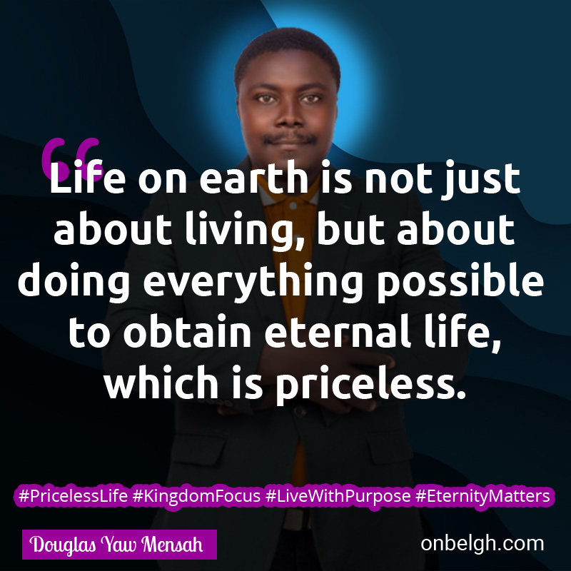 Famous & Popular Quote about Earth, Everything, Living, Possible, Priceless: "Life on earth is not just about living, but about doing everything possible to obtain eternal life, which is priceless."