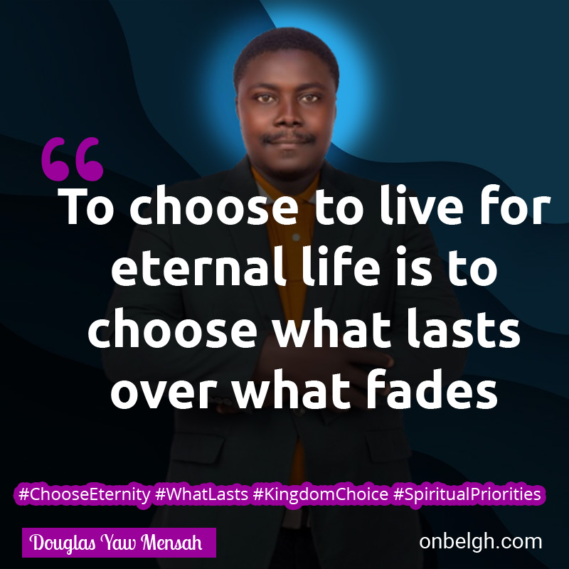 Famous & Popular Quote about Choose, Last, Life, Live, Over: "To choose to live for eternal life is to choose what lasts over what fades."